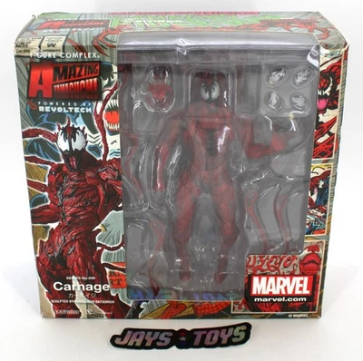 Marvel Carnage No. 008 Revoltech Increíble Figura Yamaguchi Kaiyodo Foto 1 de 4
