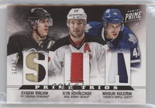 2012-13 Panini Prime Trios /25 Evgeni Malkin Ilya Kovalchuk Nikolai Kulemin #27