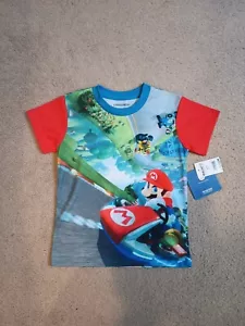 Mario Kart Boys Tshirt Size Small 6/7 - Picture 1 of 2