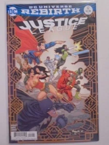 Libro de cómics de Justice League #12 B portada DC Rebirth casi nuevo - Imagen 1 de 1
