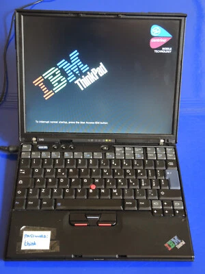 IBM ThinkPad X40 vintage - 12,1" | Intel PM 1,4 GHz | 1,5 GB RAM | 120GB SSD - Immagine 1 di 4
