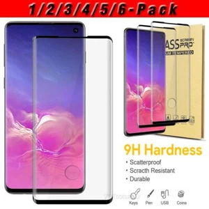 Full Coverage Tempered Glass Screen Protector Guard For Samsung S10 5G Plus S10e - Picture 1 of 48
