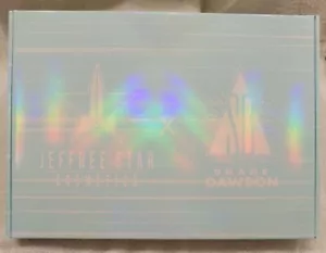 JEFFREE STAR x SHANE DAWSON perlmuttfarbener Handschweinspiegel * blaue Box * NEU - Bild 1 von 4