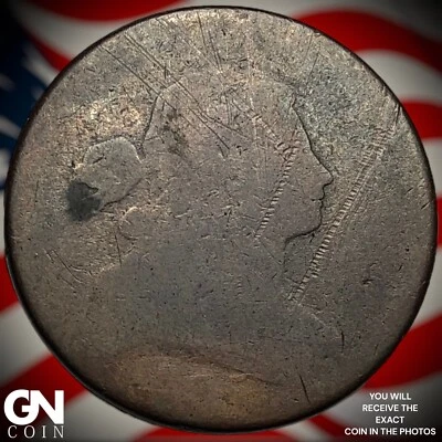 Centavo grande busto drapeado 1805 M4984 Foto 1 de 2