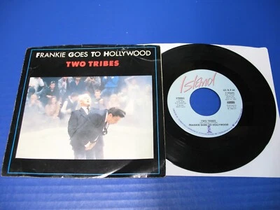 Frankie Goes To Hollywood – Two Tribes /One February Friday - 80s Rock 45 w/PS — 第 1/3 张图片