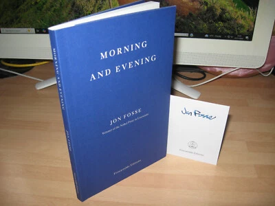 Jon Fosse Signed 1st print Morning and Evening Nobel Prize Literature Winner new - Image 1 of 4