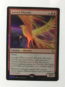 *foil* AURORA PHOENIX Commander Legends MTG Magic the Gathering NM - Picture 1 of 1