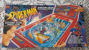 spiderman electronic talking pinball game 1996 toy biz - Picture 1 of 12
