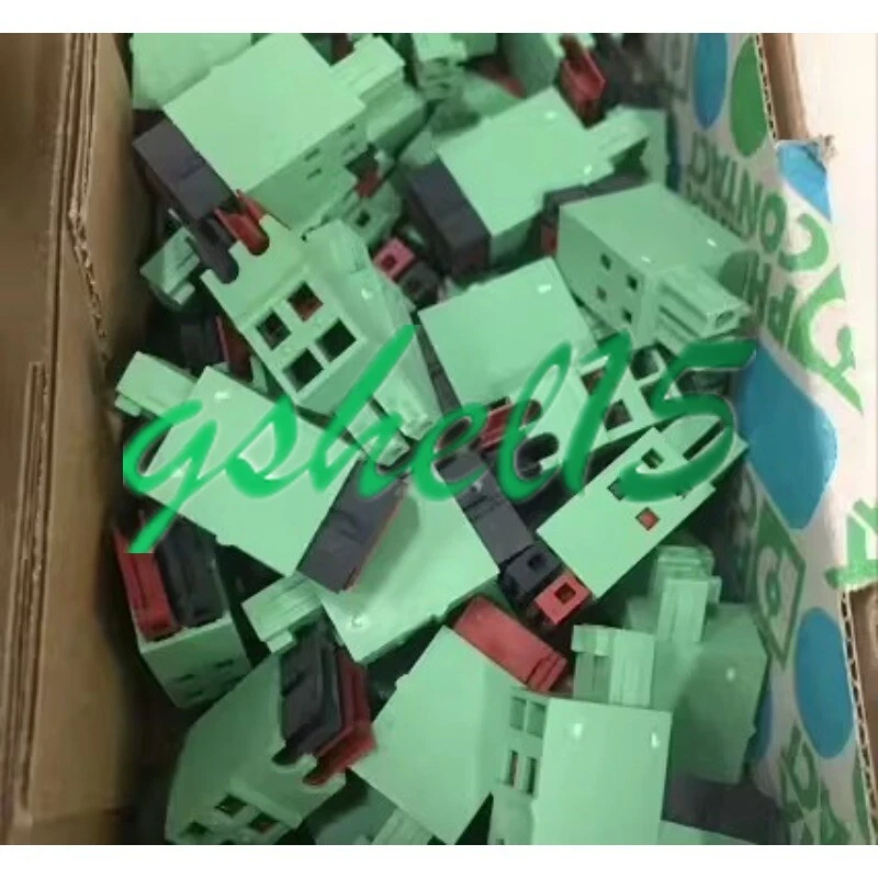 50PCS/Box NEW Phoenix QC0.5/2-ST-3.81 LC RD/BK 1731235 coupler #HJ - Image 1 of 1