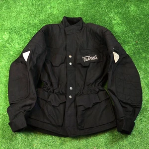 Vintage Hein Gericke Jacke Herren Large schwarz Tuareg Moto Outdoor Pads Guards * - Bild 1 von 17
