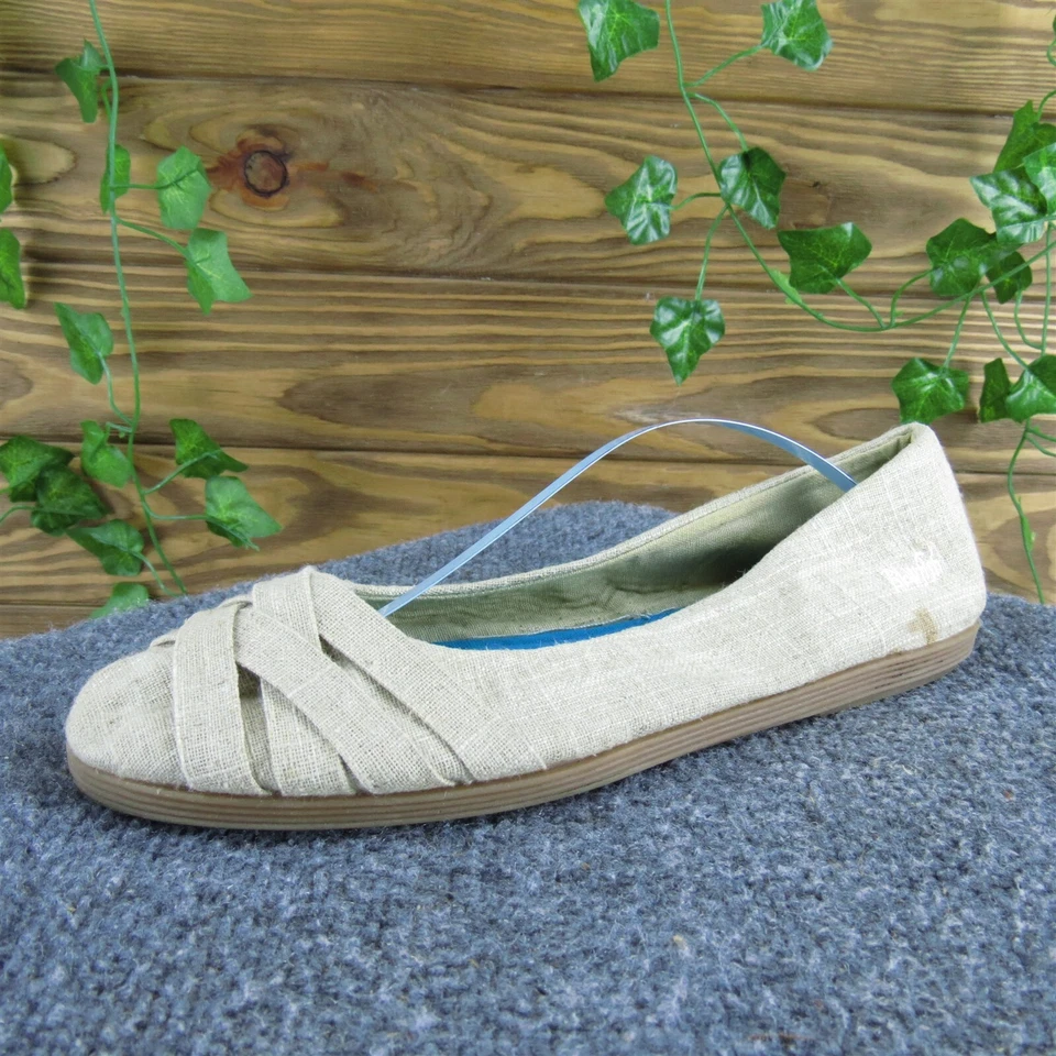 Tecido Feminino Blowfish Ballet Taupe Tamanho 10 Médio Suavemente Usado 2025 - Imagem 1 de 4