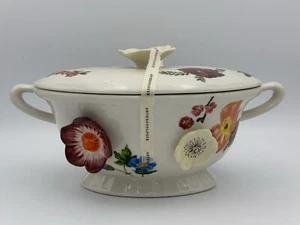 NEW Anthropologie Nathalie Lete Titania Floral Lidded Serving Dish FREE SHIP! - Picture 1 of 5