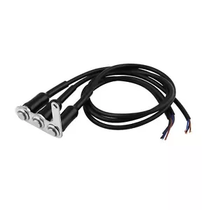 Triple ON-Off Push Button 12V Waterproof LED Motorcycle Handlebar Switch Motor - Bild 1 von 5