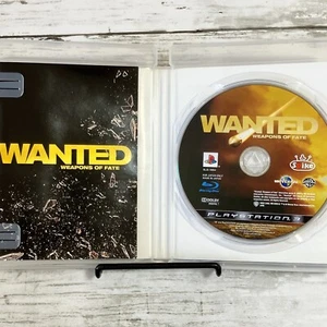 Wanted: Weapons of Fate Sony PlayStation 3 PS3 BLJS10054 Used Games CIB Japan - Picture 1 of 11