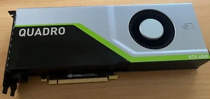 NVIDIA Quadro RTX 6000 24GB PCIe 3.0 DDR6 Grafikkarte - Afbeelding 1 van 3
