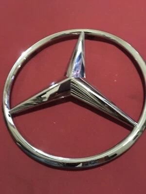 Logo Mercedes ANTERIORE MASCHERINA E ALLOGGIO PER Classe GLC/GLE 2012-2019 Cromo - Immagine 1 di 4