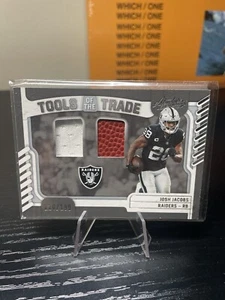2022 Absolute JOSH JACOBS Tools of the Trade /199 TTD-27 - Picture 1 of 2