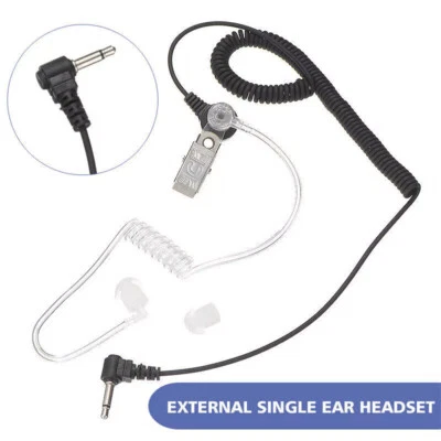 3.5mm Talkie Earphone Two Way in Ear Headset Applicable Intercom Headset - Image 1 of 4