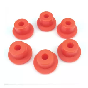 15mm~31.3mm Red Silicone Rubber Stopper Plugs Blanking End Caps Tube Insert Bung - Picture 1 of 6