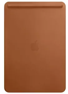 GENUINE Apple Leather Sleeve Pouch Case for iPads up to 11"MPU12ZMA Saddle Brown - Picture 1 of 3