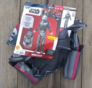 Rubie's Star Wars The Bad Batch Deluxe Wrecker Costume Size Small 4-6 Walmart - Picture 1 of 6