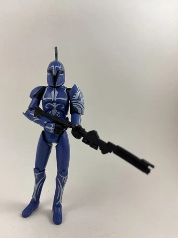 STAR WARS 3.75 INCH THE CLONE WARS SENATE COMMANDO CAPTAIN FIGURE HASBRO Cover