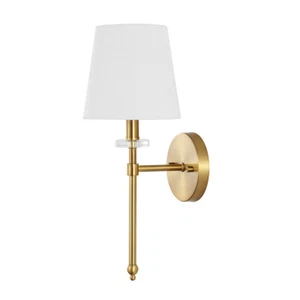 JONATHAN Y Lighting JYL9920 Olivia LED Bathroom Sconce - Gold - Picture 1 of 4