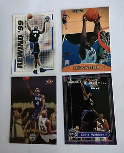 Chris Webber 4 Card Lot - Picture 1 of 3