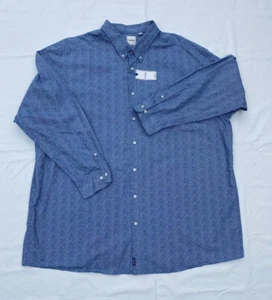 ROWM Button Down Hemd Größe 4XT Blau - Bild 1 von 6