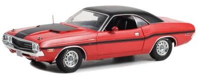 GREENLIGHT - 1970 DODGE Challenger R/T rosso 440 a sei pezzi di M.Norm - 1/18... - Immagine 1 di 2