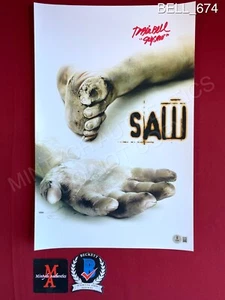 Tobin Bell Jigsaw Saw autographed signed 11x17 photo Beckett COA horror - Picture 1 of 8
