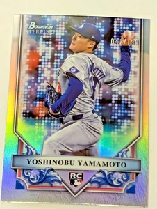 2024 Bowman Sterling Yoshinobu Yamamoto RC Refractor /199 Dodgers BSR-40 - Bild 1 von 3