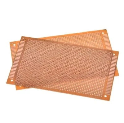 2 Stk. | 9x15cm Lochrasterplatine einseitig pcb Leiterplatte Prototyp Platine - Bild 1 von 2