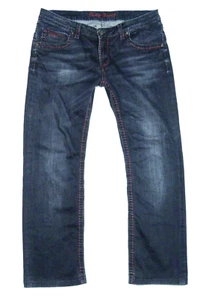 CAMP DAVID Denim Herren Jeans Hose gr. W38 L34 Grau Regular Stretch 38in - Bild 1 von 6