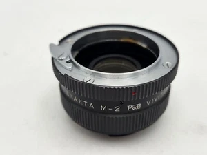 Vivitar 1.8x Teleconverter M-2 P&B for Exakta KE Bayonet Mount Lenses/Cameras - Picture 1 of 6