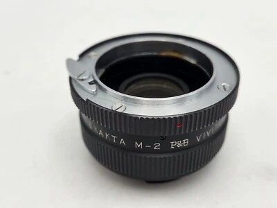 Vivitar 1.8x Teleconverter M-2 P&B for Exakta KE Bayonet Mount Lenses/Cameras - Image 1 of 4