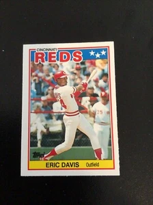 Eric Davis #18 1988 Topps American [U.K.] Baseball Card Mini MINT MLB - Picture 1 of 2