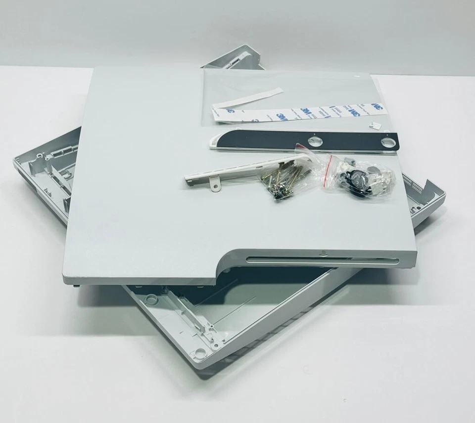 PS3 Complete Housing Shell PlayStation Slim Console White CECH20/21/25 MODELS - Image 1 of 2