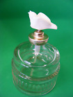 Vintage Glass Perfume Atomiser.  (With Bird Finial). Vgc