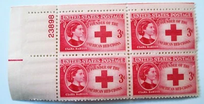 SCOTT 967 - CLARA BARTON ISSUE - BLOCK of 4 - 1948 - MNH - Image 1 of 2