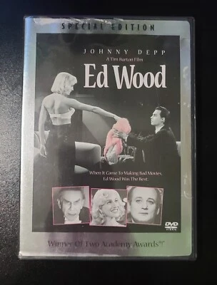 Ed Wood Special Edition DVD - Tim Burton - Johnny Depp - Bill Murray - Image 1 of 3