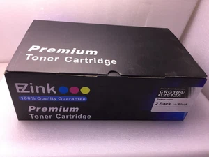 2 PACK Q2612A For HP 12A Toner Cartridge LaserJet 1020 1018 1010 1012 3050 3020 - Picture 1 of 2