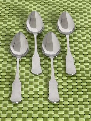COSMOS CSM15 Stainless 4 Teaspoons Japan Flatware - 6 1/8" - Image 1 of 4