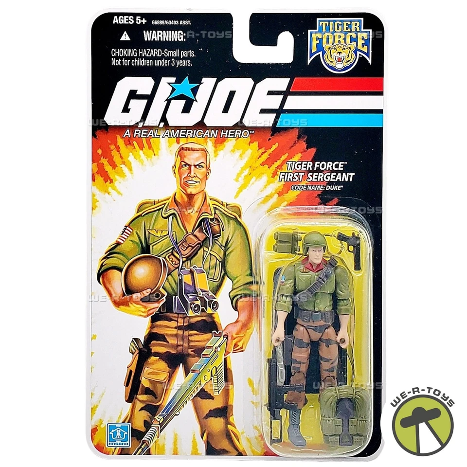 Hasbro Gi Joe 2008 25th Anniversary Tiger Force Duke V28 Action Figure