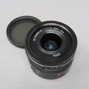 Panasonic LEICA DG SUMMILUX 15 mm F/1.7 ASPH. Nero - Foto 1 di 8