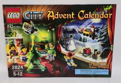 LEGO CITY 2824 Advent Calendar (2010) - 24 Gifts /Days - Sealed Christmas Set - Image 1 of 2