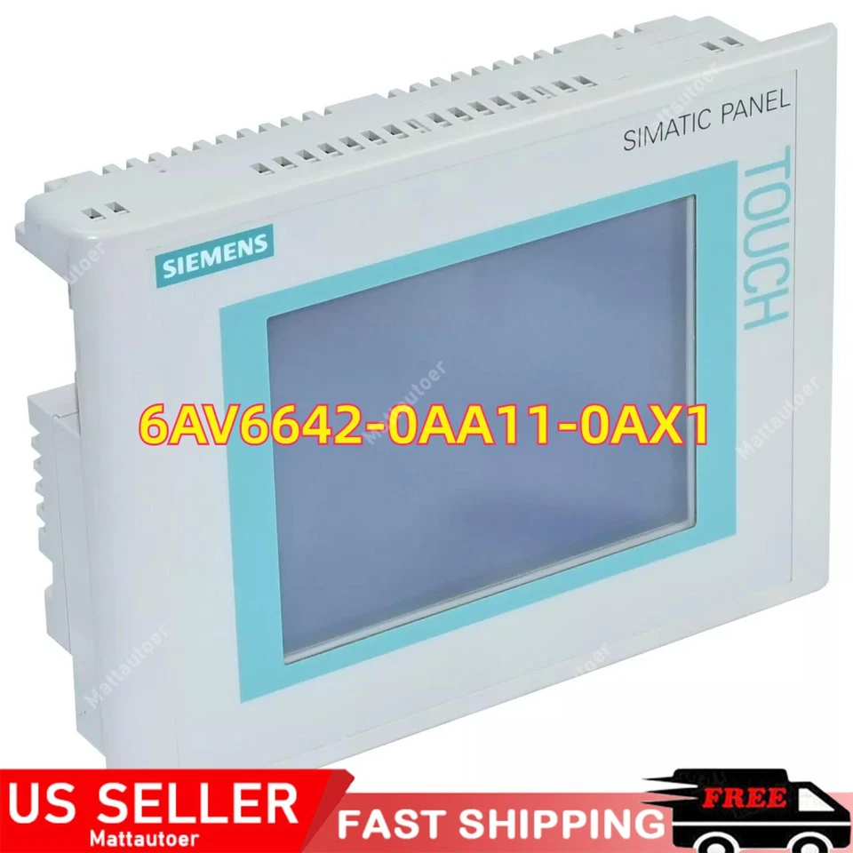 NEW SIEMENS SIMATIC TP177A Touch Panel 6AV6642-0AA11-0AX1 6AV6 642-0AA11-0AX1 - Image 1 of 4
