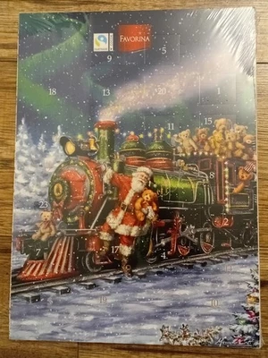 NEW LUXURY Christmas Chocolate Advent Calendar Favorina BRAND NEW SEALED - Image 1 of 2