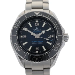 OMEGA Seamaster Ultra Deep 215.30.46.21.03.001 Black 45mm Men's Watch Full Set - Picture 1 of 11