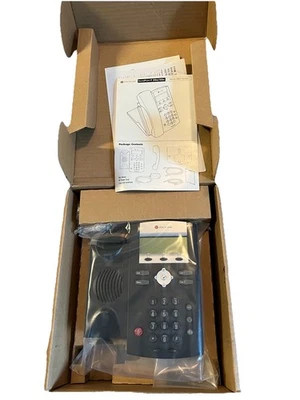 Polycom Soundpoint IP Phone IP 331 PoE  PN 2200-12365-025 - Image 1 of 2